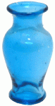 (image for) Turquoise Pedestal Vase