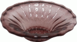 (image for) Mauve Glass Round Platter