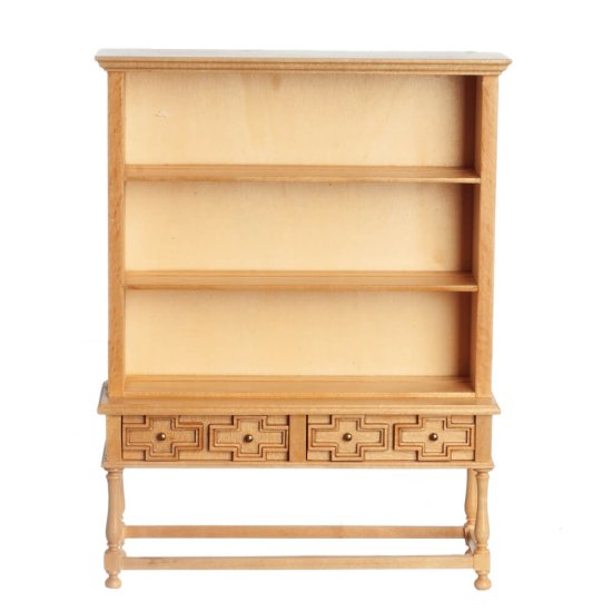 (image for) Open Shelf Hutch - Gold Oak