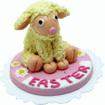 (image for) Easter Lamb Cake Sitting