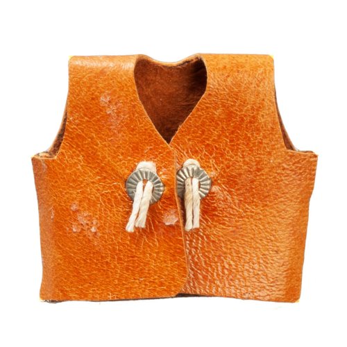 (image for) Leather Western Cowboy Vest