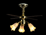 (image for) 3 Tulip Ceiling Fan