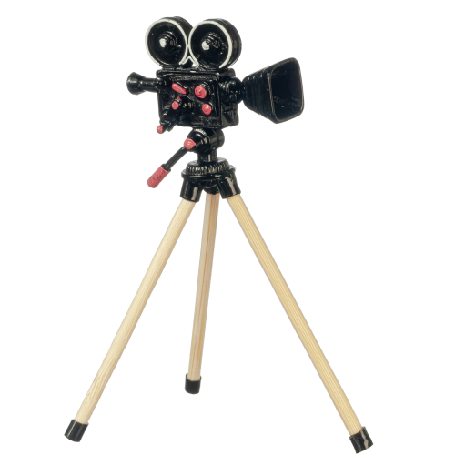 (image for) Movie Camera On Tripod