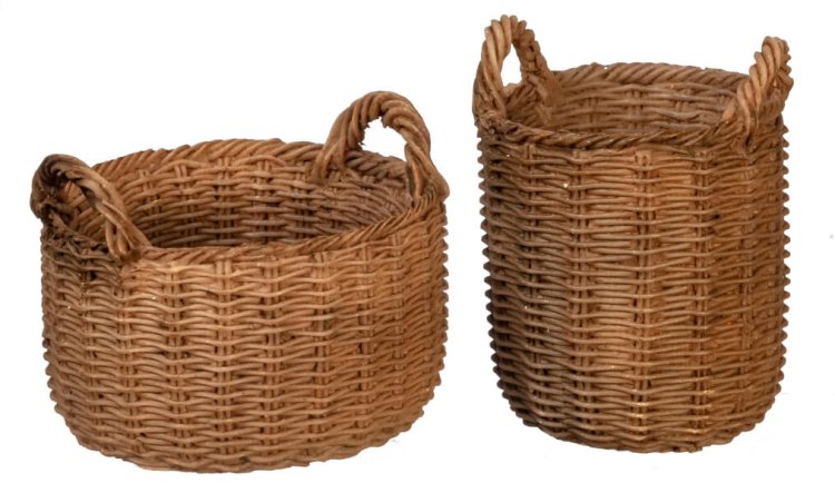 (image for) Round Basket Set 2pc