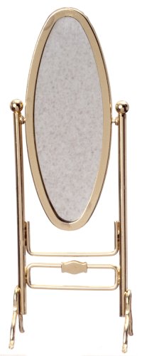 (image for) Cheval Mirror - Brass