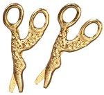 (image for) Scissors - Gold 2pc