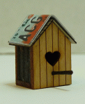 (image for) Birdhouse w/ License Roof No Stand