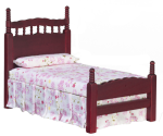 (image for) Single Bed In Mahogany