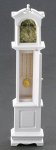 (image for) Non-Working Grandfather Clock - White