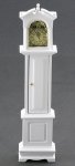 (image for) Non-Working Grandfather Clock - White