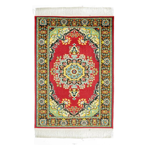 (image for) Turkish Woven Rug - Red Yellow