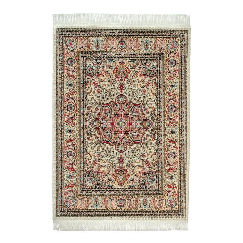 (image for) Turkish Woven Rug - Tan Pink