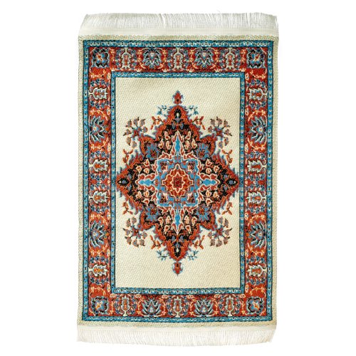 (image for) Turkish Woven Rug - Beige Rust