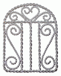 (image for) Iron Garden Gate Silver