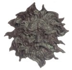 (image for) Sun Face Garden Decoration - Black