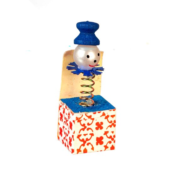 (image for) Jack-In-Box Jester - Blue