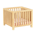 (image for) Oak Slatted Play Pen