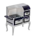 (image for) 1920s Wooden Stove - Silver