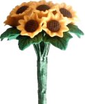 (image for) Dozen Sunflowers in Bouquet