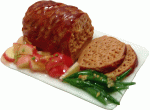 (image for) Meatloaf on Rectangle Tray