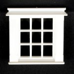 (image for) 1/2in Scale Georgian Window 9 pane