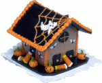 (image for) Halloween Gingerbread House