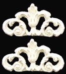 (image for) Crown Applique 2pc