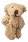 (image for) Stuffed Plush Teddy Bear - Deep Pile Tan