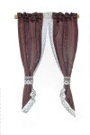 (image for) Curtain Demi Tie Back Burgundy