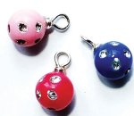 (image for) Round Faceted Ornaments Set 3pc