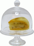 (image for) Roquefort Cheese in Glass Dome Tray