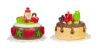 (image for) Christmas Cake 2pc