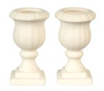 (image for) Clay Pot White 2pc