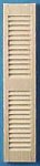 (image for) 1/2in Scale Louvered Shutters - 2pc