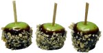 (image for) Chocolate & Nut Candy Apple 3pc