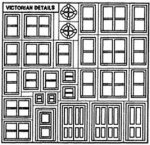 (image for) 1/2in Scale Victorian Detail Sheet