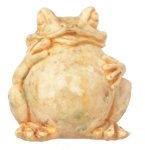 (image for) Garden Toad Statue Tan