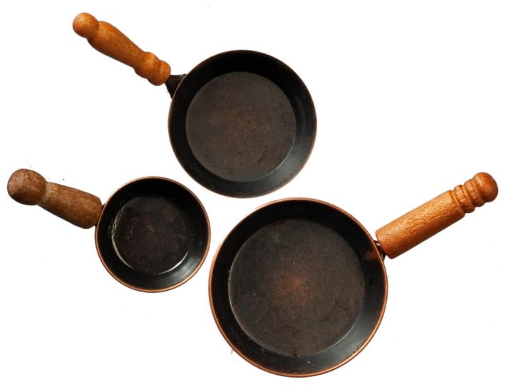 (image for) Frying Pans 3pc