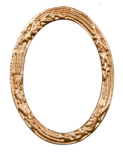 (image for) Oval Frame - Small - Gold