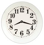 (image for) Standard Wall Clock - White