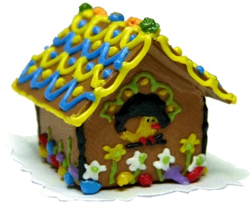 (image for) Spring Gingerbread House