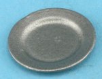 (image for) Plate w/ Pewter Finish