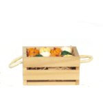 (image for) Pumpkin & Pumpkin Filled Crate w/ Handles 10pc