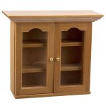 (image for) Small Bathroom Wall Cabinet - Oak