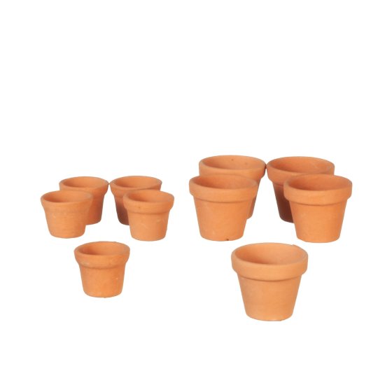 (image for) Terracotta Pots 10pc