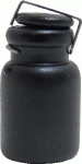 (image for) Black Glass Canning Jar Large