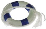 (image for) 2 Inch Life Preserver Ring Blue