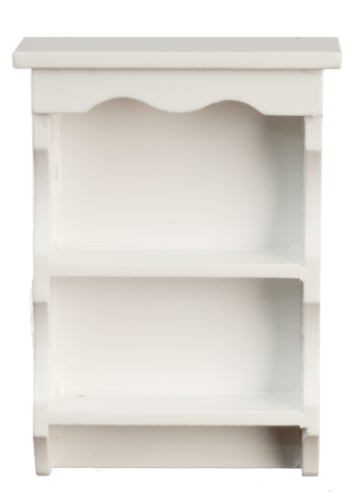 (image for) White Wall Shelf