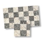 (image for) Faux Marble Tile - Gray & White