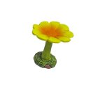 (image for) Yellow Flower Birdbath